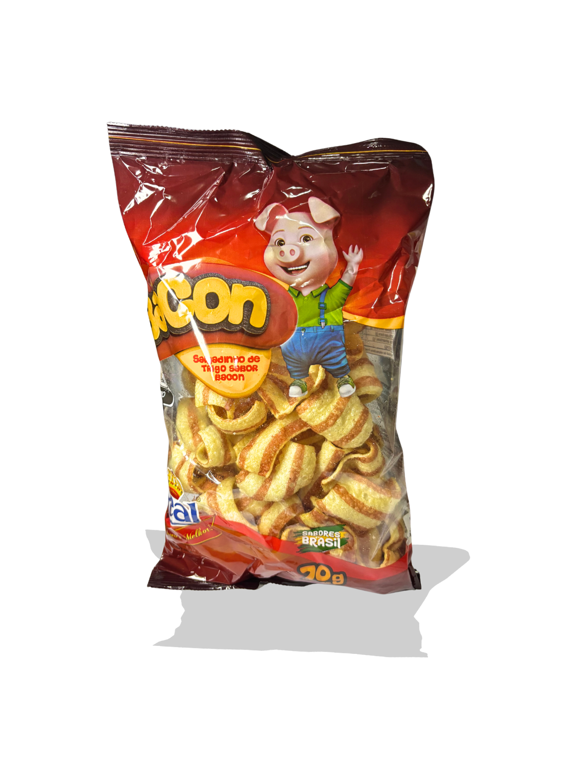 Salgadinho de Trigo - Sabor Bacon
