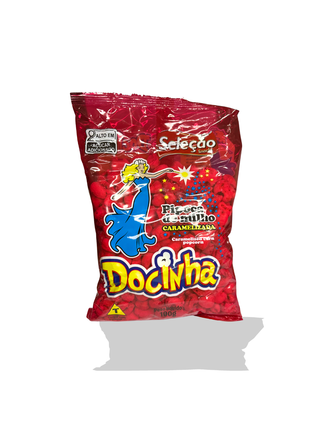 Pipoca de Milho Caramelizada - Docinha