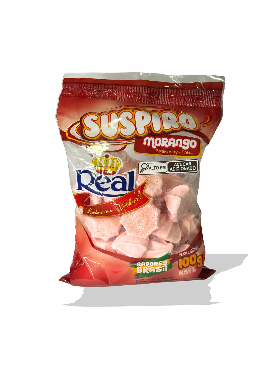 Suspiro de Morango - 100g