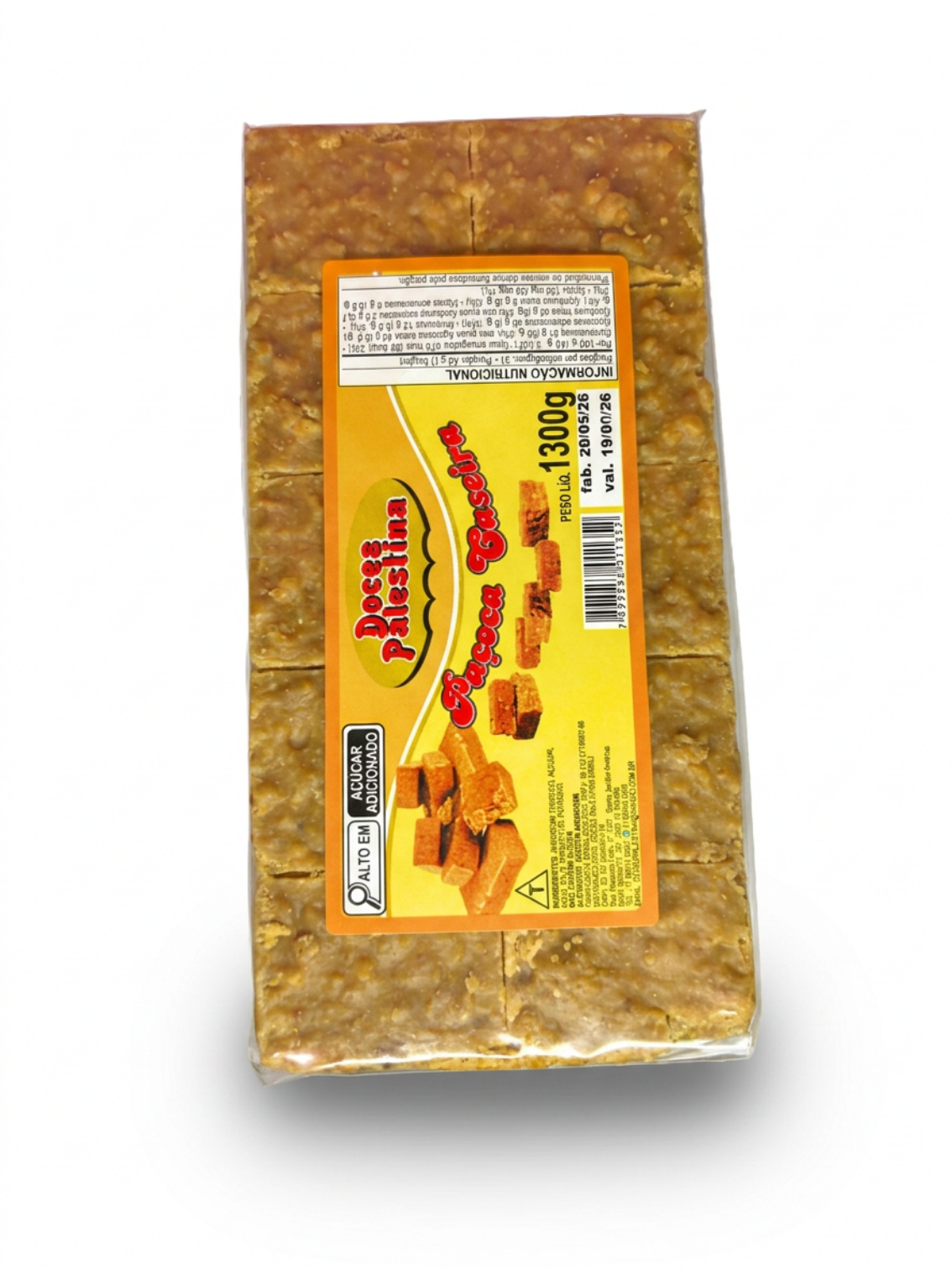 Paçoca Caseira - 1,300kg