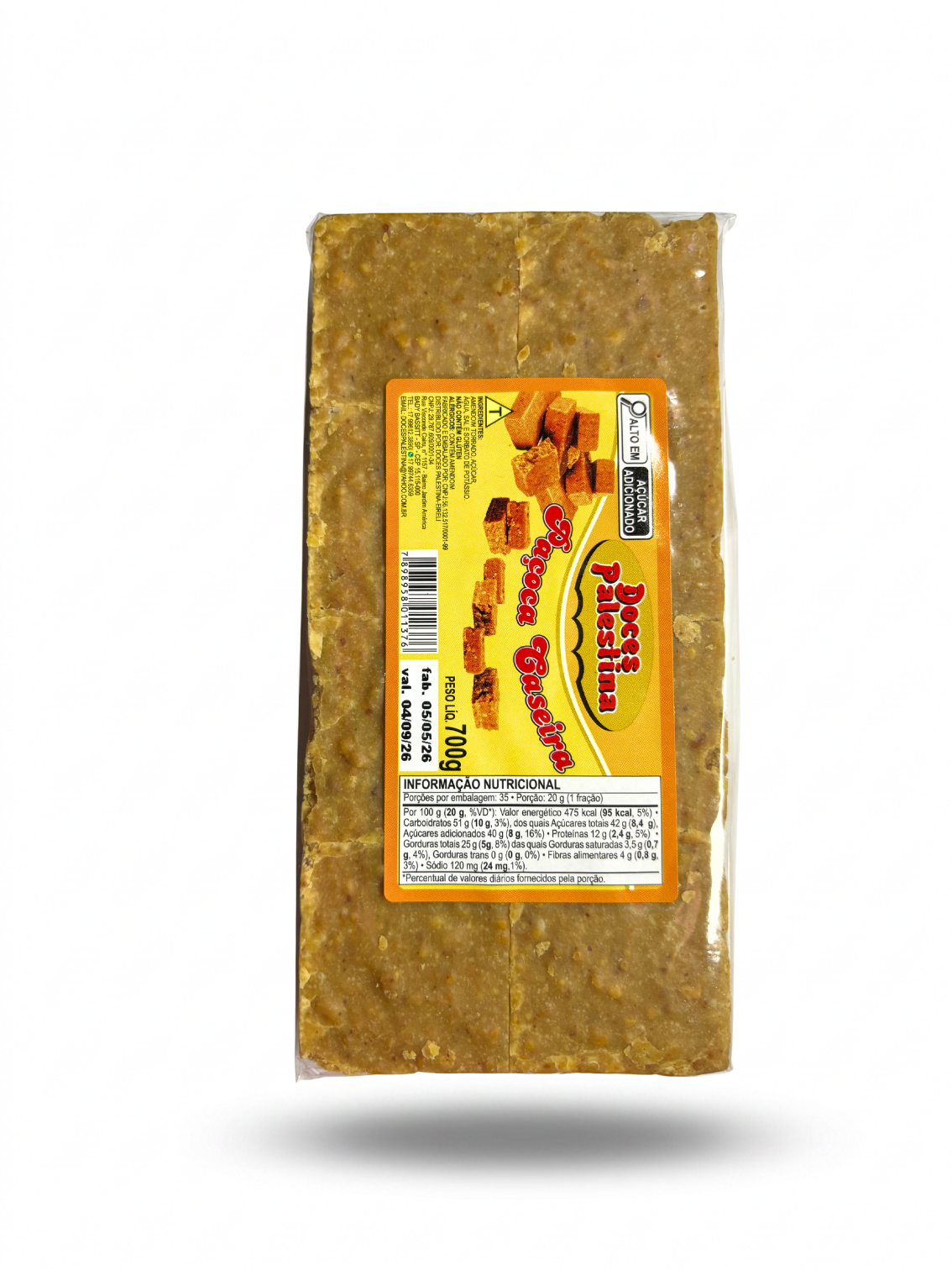 Paçoca Caseira - 700g